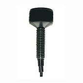 Воронка для бензина с сеткой и гофрой Главдор Special GL-648, черная 53697