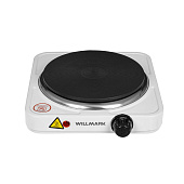 Плита настольная электрическая 1 комфортка блин белая Willmark HS-115W