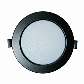 Светильник светодиодный встраиваемый LE LED DL 12W 4000K черный