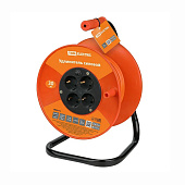 Удлинитель силовой на катушке Люкс УКз16-004 4 места 30м ПВС 3х1,5