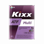 Трансмиссионная жидкость Kixx ATF Multi, 4л (синтетика)