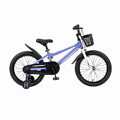 Велосипед 14" Colorful Era детский, голубой, с корзиной, нагр. до 50 кг, рама 8.5"