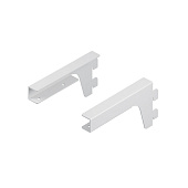 Кронштейны для ЛДСП полки Larvij, 18x70x162 мм, белый, 2 шт., L9096WH