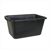 Таз строительный прямоугольный 90л черный 0604103