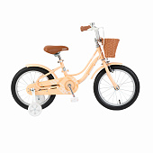 Велосипед 14" Cici Girl детский, оранжевый,  с корзиной, нагр. до 50кг, рама 8.5"