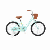 Велосипед 16" Cici Girl детский, зеленый, с корзиной, нагр. до 60 кг, рама 9.1"