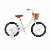 Велосипед 16" Cici Girl детский, белый, с корзиной, нагр. до 60 кг, рама 9.1"