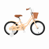 Велосипед 16" Cici Girl детский, оранжевый, с корзиной, нагр. до 60 кг, рама 9.1"