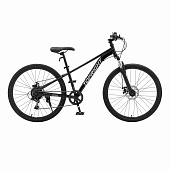 Велосипед 26" MTS050 для подростков и взрослых, черный, нагр. 100 кг, 7 скоростей, рама 13.8"