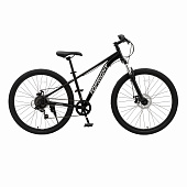 Велосипед 27.5" MTS050 для взрослых, черный, нагр. до 120 кг, 7 скоростей (shimano), рама 15"