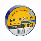 Изолента 0,13х15мм Mixtape 3 синяя 10м IEK
