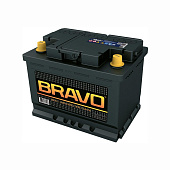 Аккумулятор 55 Ач 6СТ-55VL BRAVO п.п. (1) (L2)