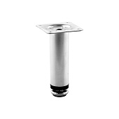 Опора мебельная регулируемая малая 120мм хром